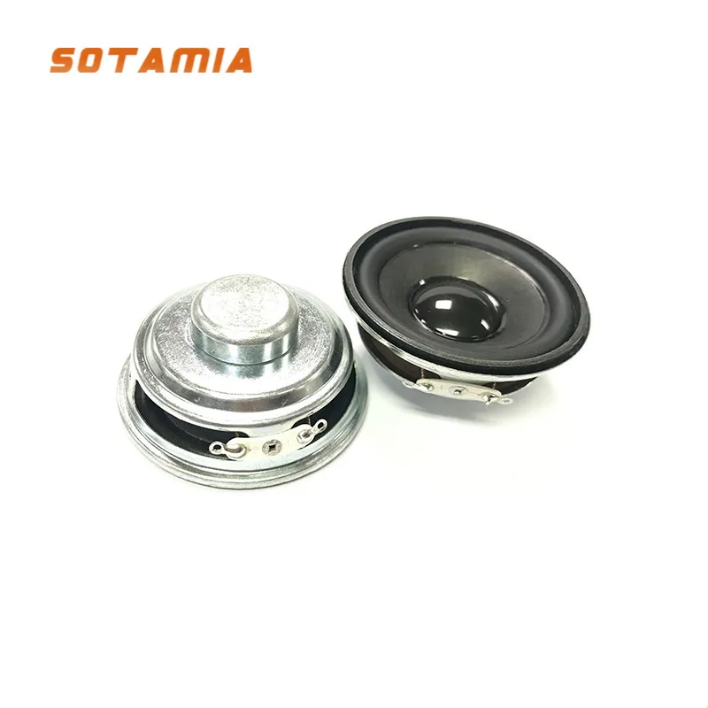 SOTAMIA 2Pcs 57MM Bluetooth Speakers 4 Ohm 5W Full Range Audio Speaker Mini Portable Loudspeaker Home Theater Amplifier DIY
SOTAMIA 2Pcs 57MM Bluetooth Speakers 4 Ohm 5W Full Range Audio Speaker Mini Portable Loudspeaker Home Theater Amplifier DIY