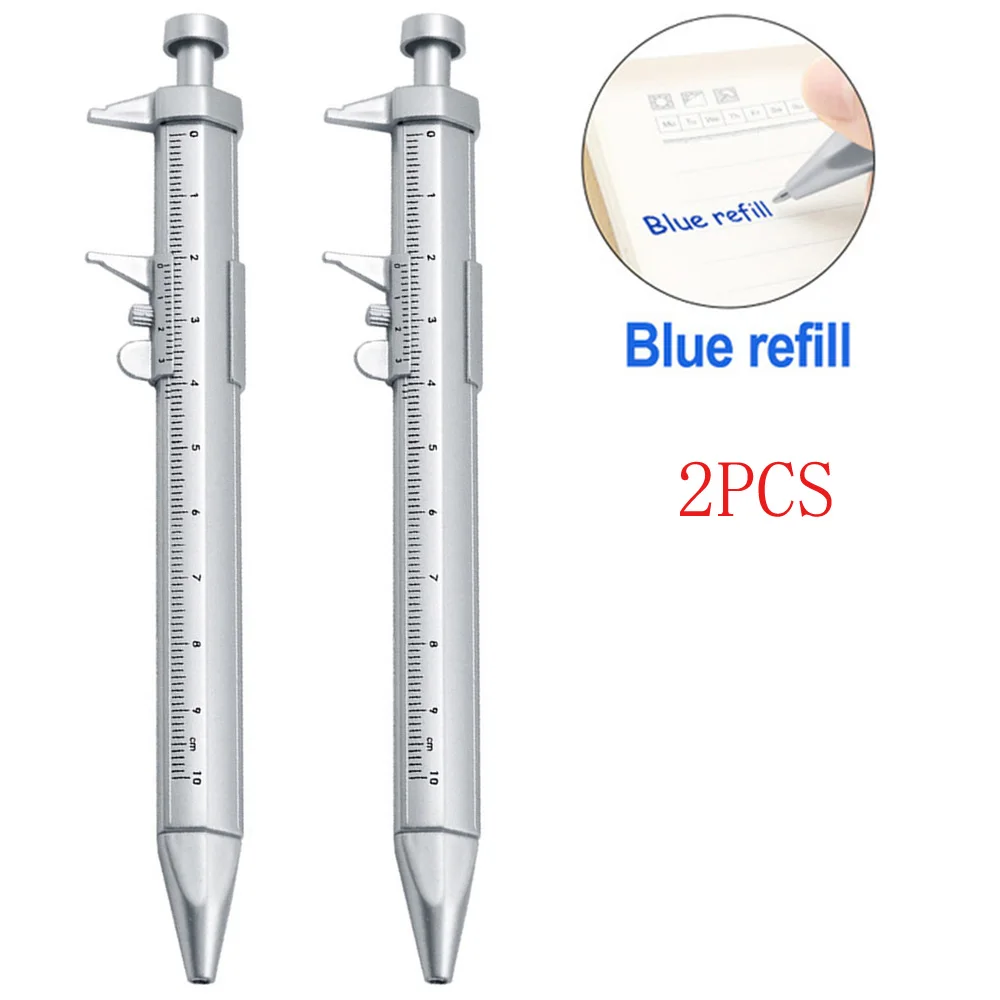 1/2pcs 0-100mm Multifunction 0.5mm Caliper Pen Gel Ink Pen Vernier Caliper Roller Ball Pen Stationery Ball-Point Plastic Station
1/2pcs 0-100mm Multifunction 0.5mm Caliper Pen Gel Ink Pen Vernier Caliper Roller Ball Pen Stationery Ball-Point Plastic Station