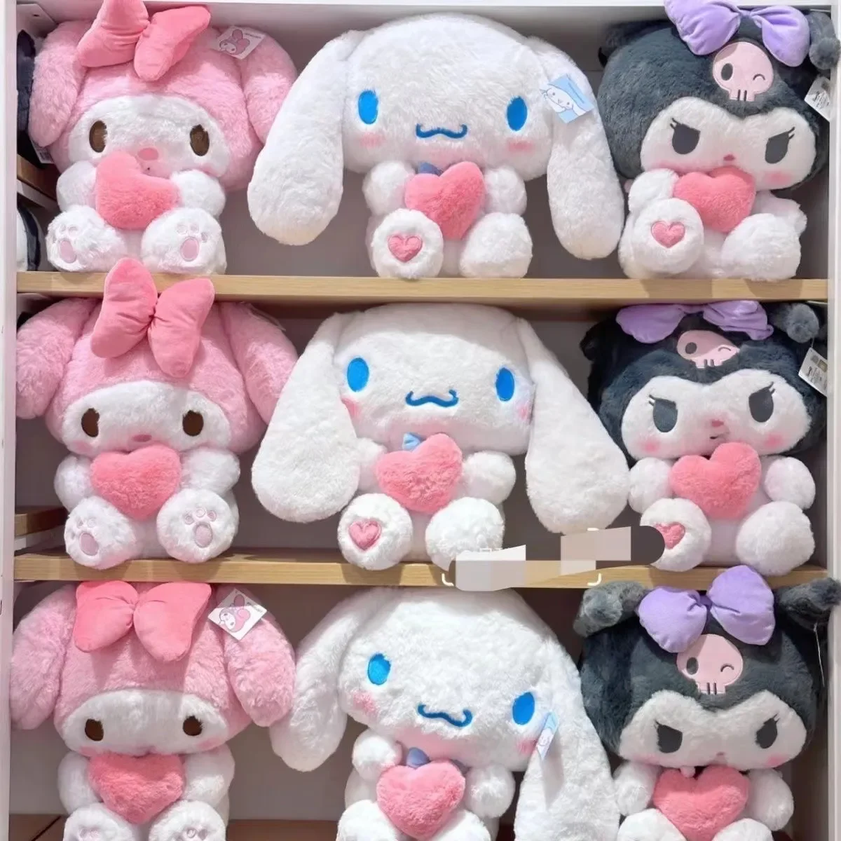 Sanrio Kuromi My Melody Cinnamoroll милая плюшевая кукла Kawaii пушистая мягкая игрушка для украшения дивана подушки детские подарки
Sanrio Kuromi My Melody Cinnamoroll милая плюшевая кукла Kawaii пушистая мягкая игрушка для украшения дивана подушки детские подарки