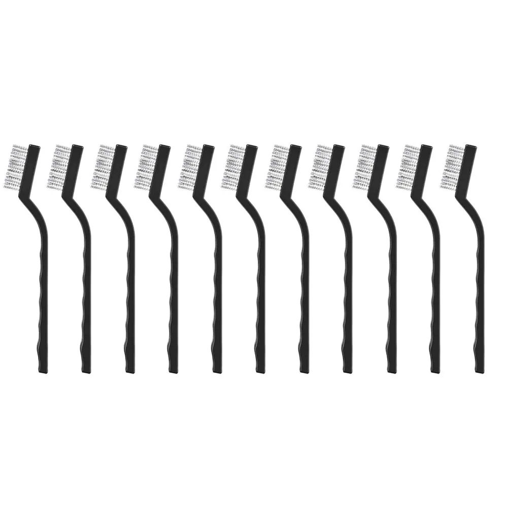 Wire Toothbrush Cleaning Brush Parts Maintenance Small Stainless Steel 10pcs Black Copper Wire Manual Plastic Handle
Wire Toothbrush Cleaning Brush Parts Maintenance Small Stainless Steel 10pcs Black Copper Wire Manual Plastic Handle