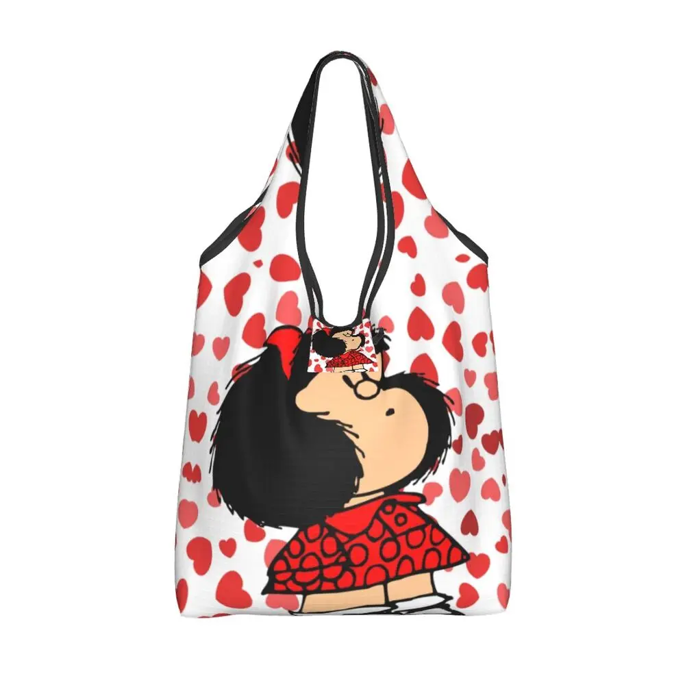 Custom Vintage Mafalda Manga Grocery Shopping Bag 34 S0bb8b845e3ad4ab69caed27c82e4e400A