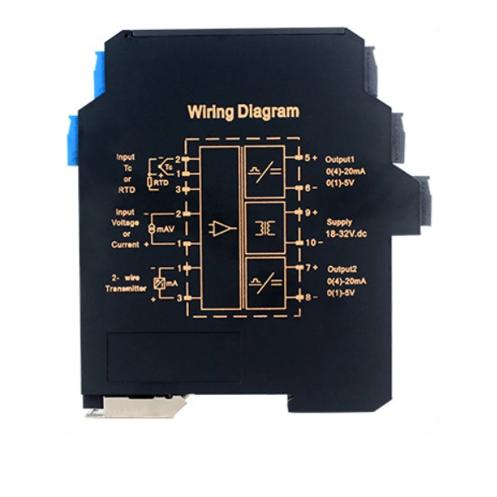 Ultra-Thin Signal Isolation Transmitter Current Voltage Transmitter Multi-Input Multi-Output 4-20MA 1 Input 2 Outputs
Ultra-Thin Signal Isolation Transmitter Current Voltage Transmitter Multi-Input Multi-Output 4-20MA 1 Input 2 Outputs