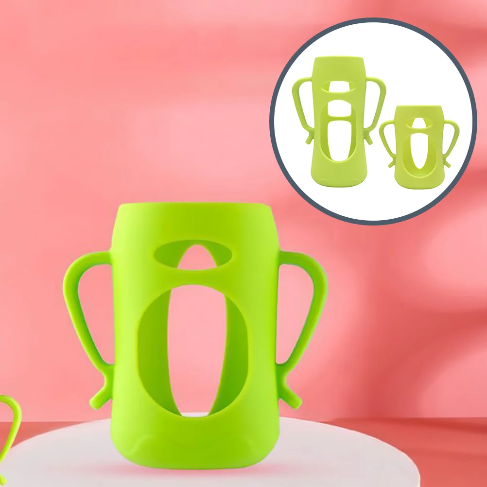 2 Pcs Feeding Bottle Baby Cover Anti-drop Nursing Silica Gel Portable Sleeve Protector
2 Pcs Feeding Bottle Baby Cover Anti-drop Nursing Silica Gel Portable Sleeve Protector