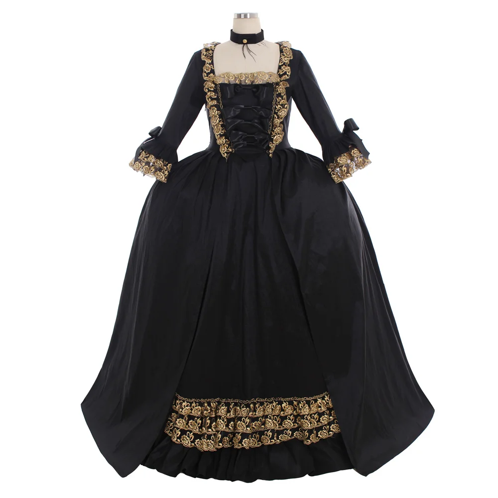 

18th Century Victorian Georgian Rococo Dress Marie Antoinette Ball Gown Women Gothic Royal Baroque Masquerade Noble Costume