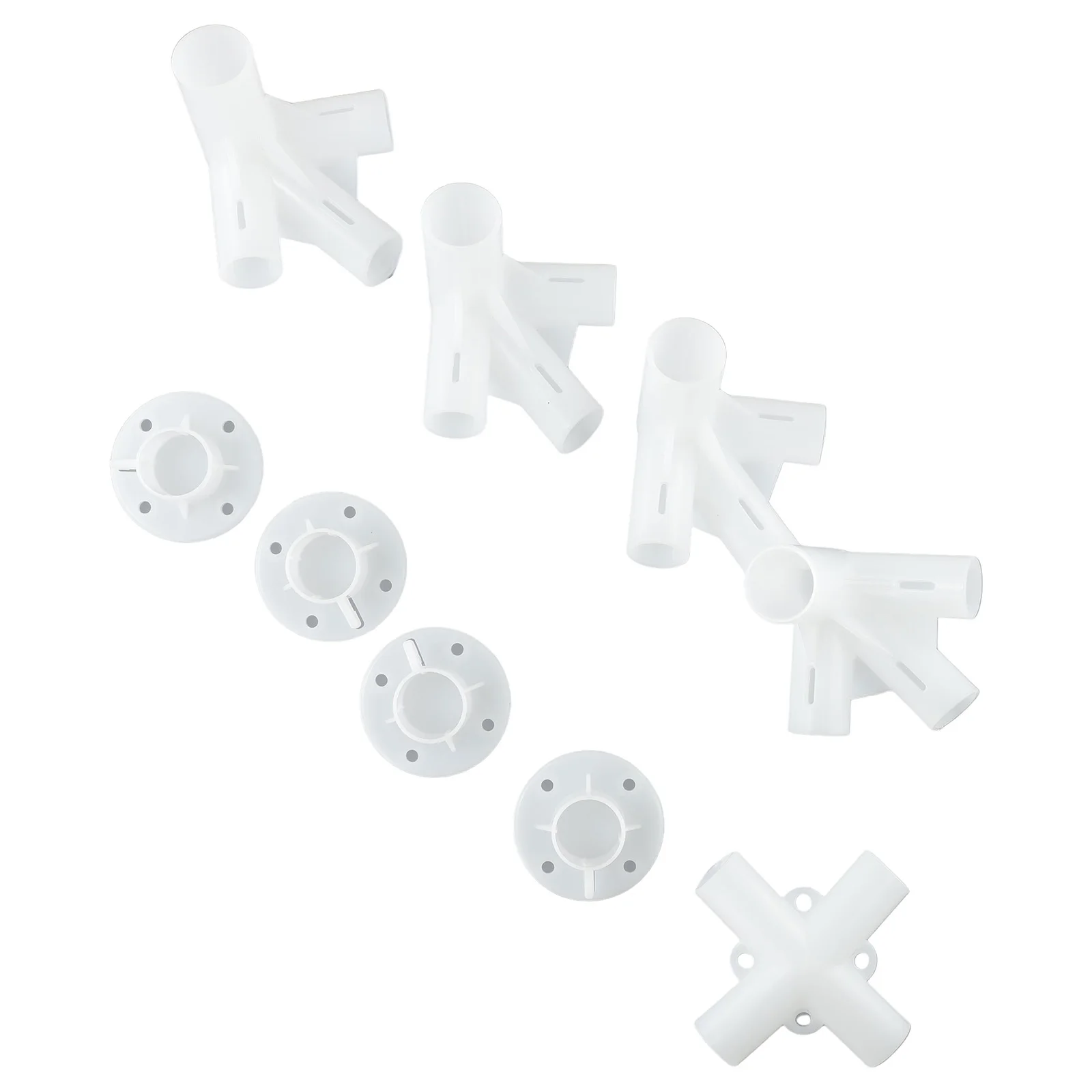9 Pcs/set Spare Parts Feet Corner Center Connector Degree Tee Connector PVC Pipe Fitting DIY Tent Fixed Fittings
9 Pcs/set Spare Parts Feet Corner Center Connector Degree Tee Connector PVC Pipe Fitting DIY Tent Fixed Fittings