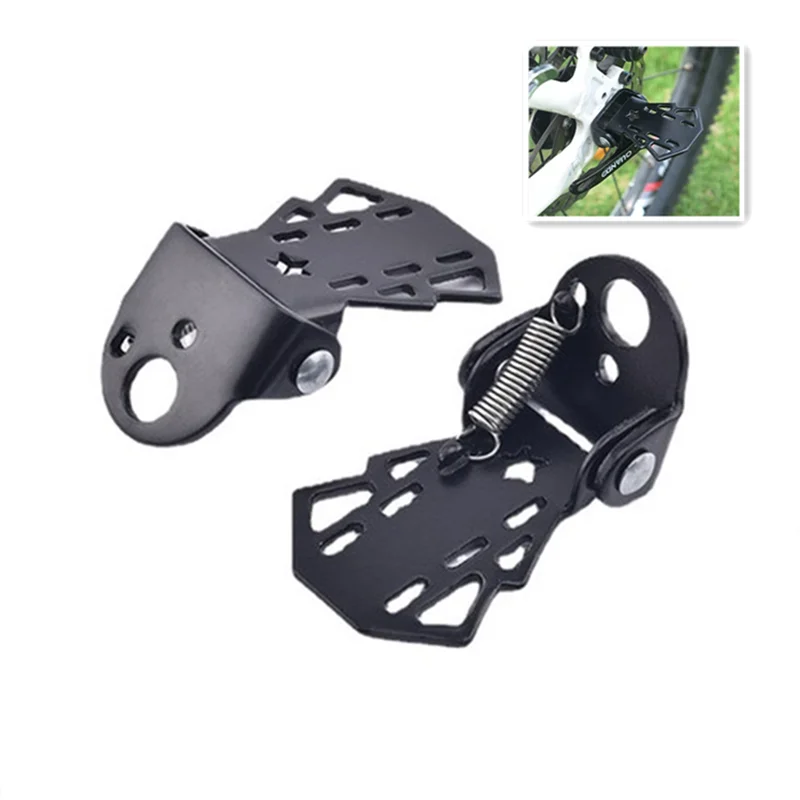 1 Pair Bike Rear Fold Pedal Road Manganese Steel Folding Footrests Cycling Accessories Rear Wheel Manned Bicycle Foot Pedal New
1 Pair Bike Rear Fold Pedal Road Manganese Steel Folding Footrests Cycling Accessories Rear Wheel Manned Bicycle Foot Pedal New