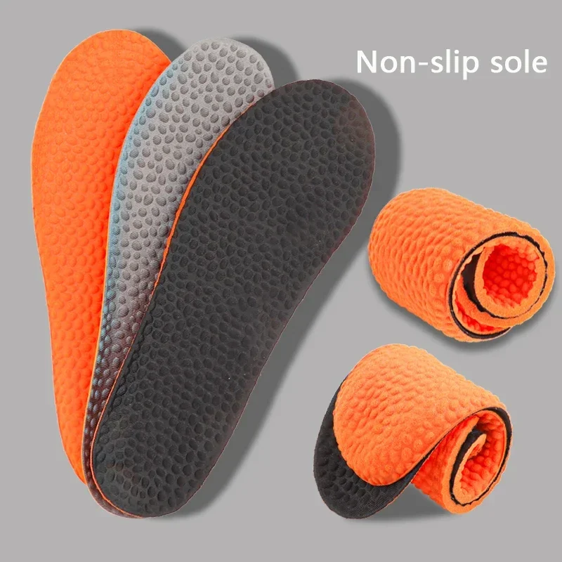 

New 1 Pair Soft Shoe Pads Arch Support Orthotic Insole Sport Insoles Breathable Deodorant Shock Absorption Cushion Shoes Inserts