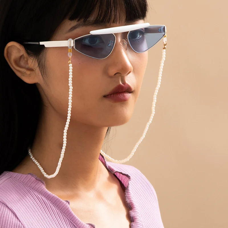 Temperament Imitation Pearl Chain Glasses Lanyard Mask Lanyards Sunglasses Chains Female Eyewear Accessoire Lunette Collares
Temperament Imitation Pearl Chain Glasses Lanyard Mask Lanyards Sunglasses Chains Female Eyewear Accessoire Lunette Collares