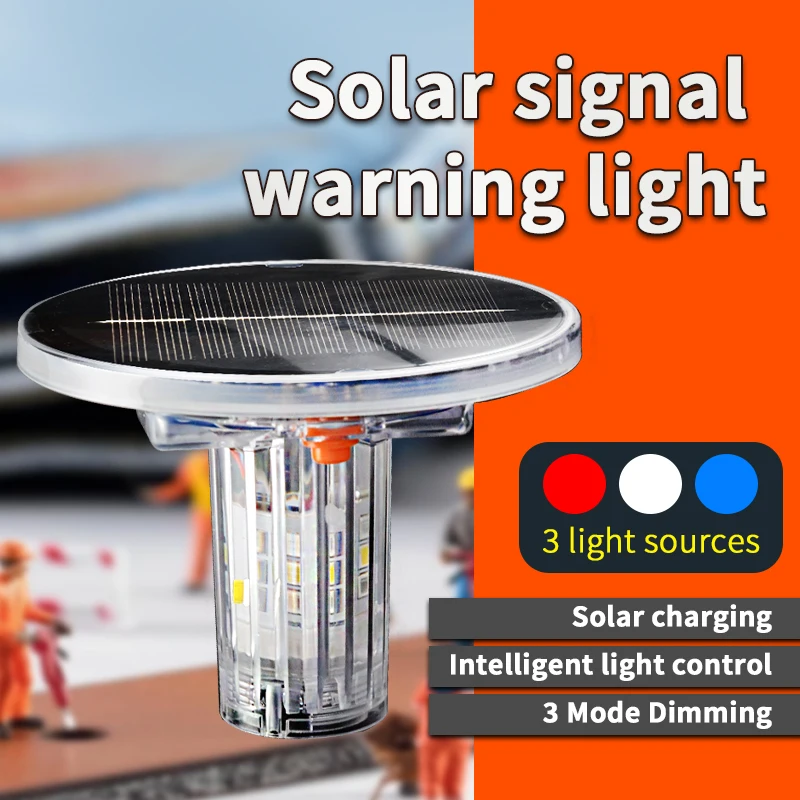 Solar Warning Flashlight Red White Blue Flashing LED Shipping Railway Signal Light Waterproof Torch
Solar Warning Flashlight Red White Blue Flashing LED Shipping Railway Signal Light Waterproof Torch