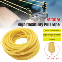 

1/5/30M Natural Latex Rubber Tube Surgical Band for Home Hospitals Slingshot Fitness Hunting Accessories 2022 New Outdoor Tools