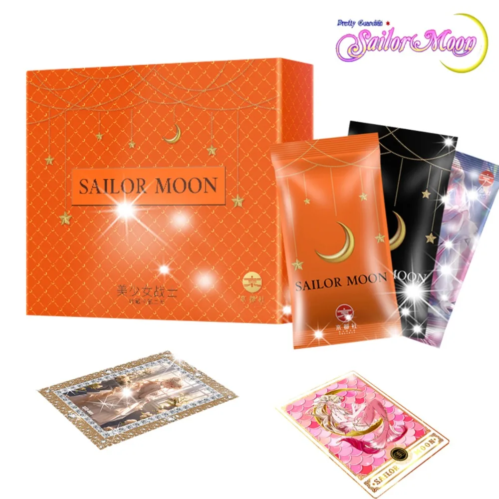 

Genuine Sailor Moon Collection Card Anime Magical Girl Usagi Tsukino Rare Special Edition SSP Cards Toy Children Birthday Gifts