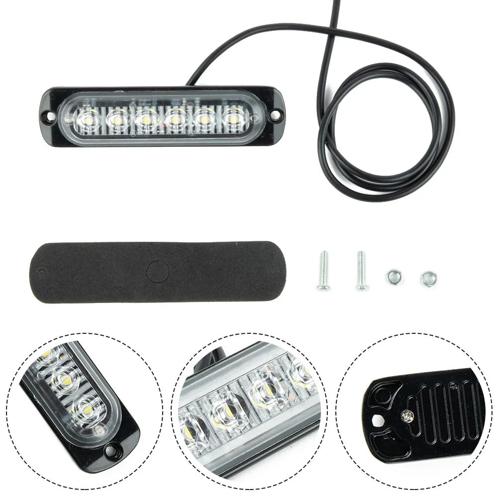 DRL 18W 112*28mm Car Flash Light 6LED White DC 12V-24V 333mA Daytime Running Light Fog Headlight 2018 NEW Useful
DRL 18W 112*28mm Car Flash Light 6LED White DC 12V-24V 333mA Daytime Running Light Fog Headlight 2018 NEW Useful