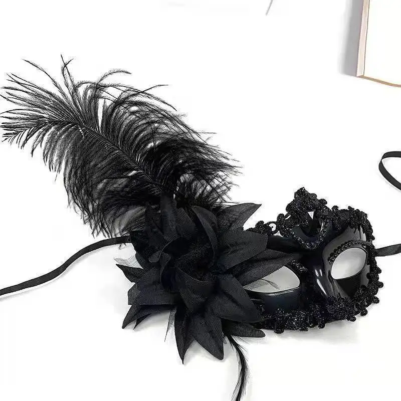 Halloween Women Flower Feather Black Sexy Mask Masquerade Prom Party Dance Performance Cosplay Festival Accessories Eye Mask Toy
Halloween Women Flower Feather Black Sexy Mask Masquerade Prom Party Dance Performance Cosplay Festival Accessories Eye Mask Toy