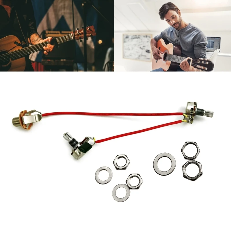 1 Volume 1 Tone Prewired 3 Way Wiring Harness 500K Pots & Kits for Guitars Drop Shipping
1 Volume 1 Tone Prewired 3 Way Wiring Harness 500K Pots & Kits for Guitars Drop Shipping