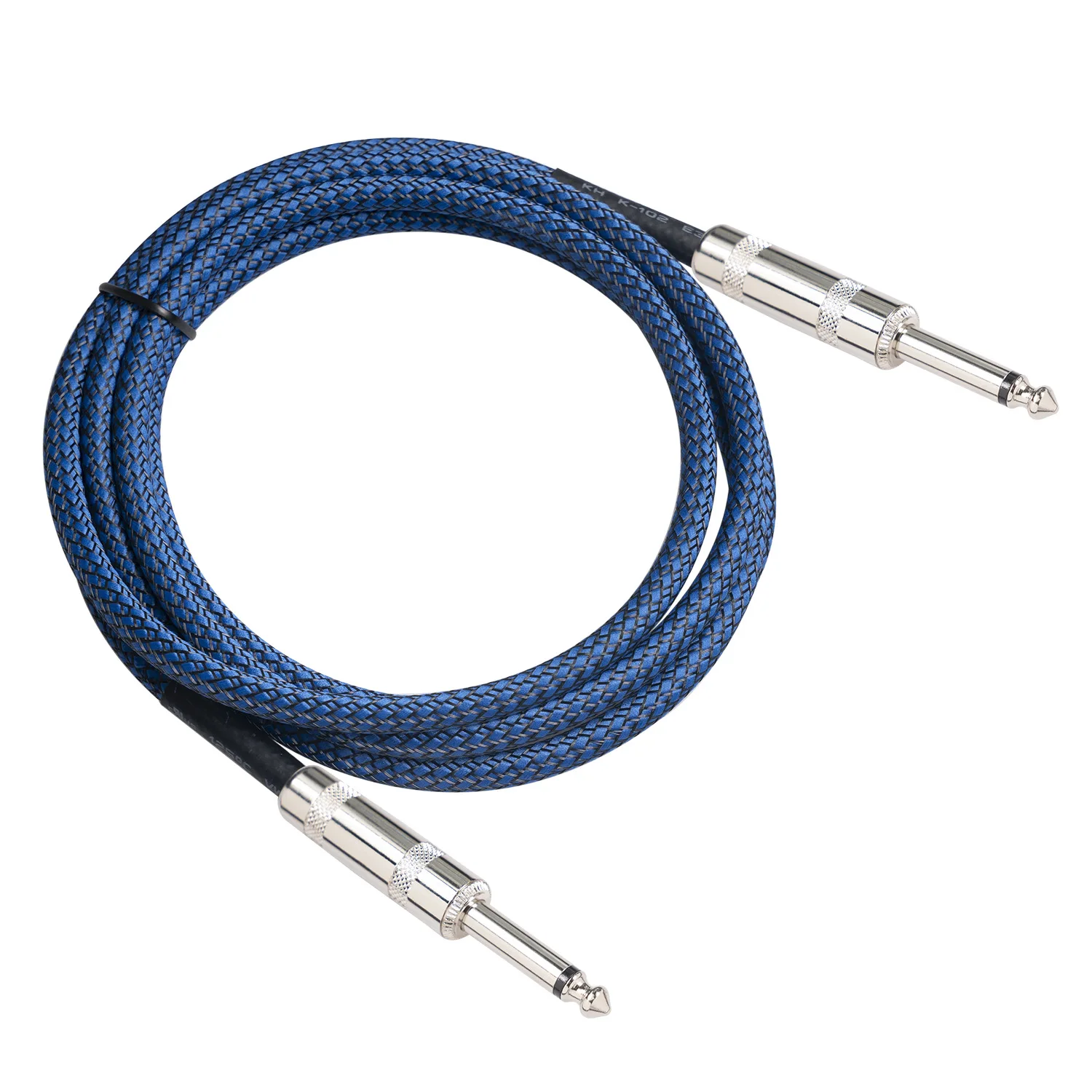 6.35 mm to 6.35 mm Instrument Guitar Cable, Gold-Plated 6.35mm 1/4" Male TRS to 6.35mm 1/4" Male TRS Balanced Stereo Audio Cable
6.35 mm to 6.35 mm Instrument Guitar Cable, Gold-Plated 6.35mm 1/4" Male TRS to 6.35mm 1/4" Male TRS Balanced Stereo Audio Cable