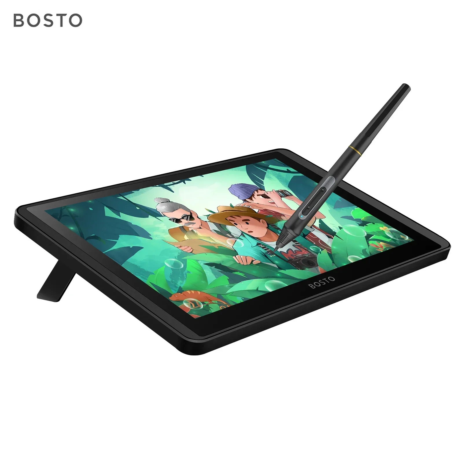 Графический планшет BOSTO 12HD-A H-IPS для рисования, 11,6 дюйма, размер 1366x76, 8 дюймов, дисплей 8192, уровень давления, поддержка Windows MacOS
Графический планшет BOSTO 12HD-A H-IPS для рисования, 11,6 дюйма, размер 1366x76, 8 дюймов, дисплей 8192, уровень давления, поддержка Windows MacOS