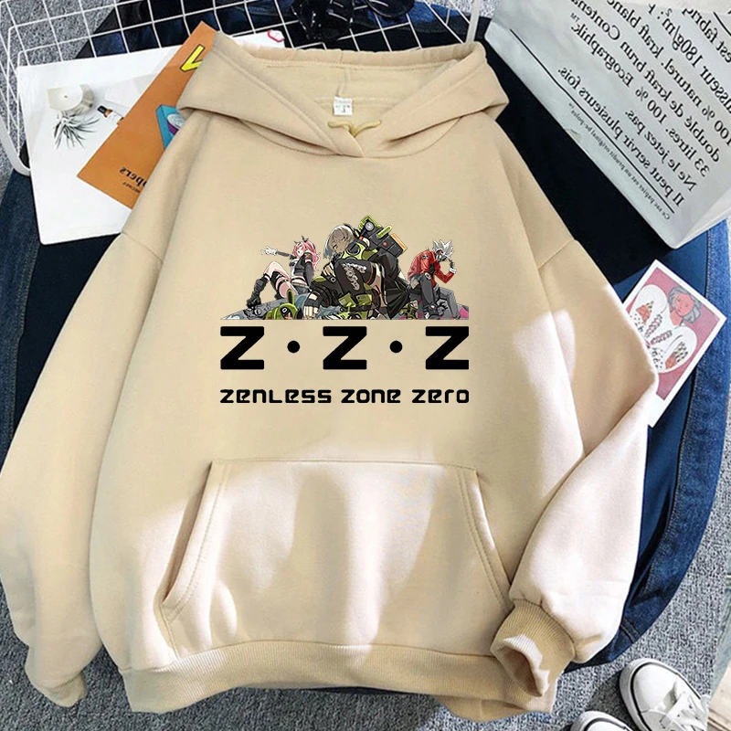 

Zenless Zone Zero Hoodie Harajuku Hoody Graphic Y2k Game Hoodies Men Women Manga Graphic Pullovers Gothic Aesthetic Sweatshirts