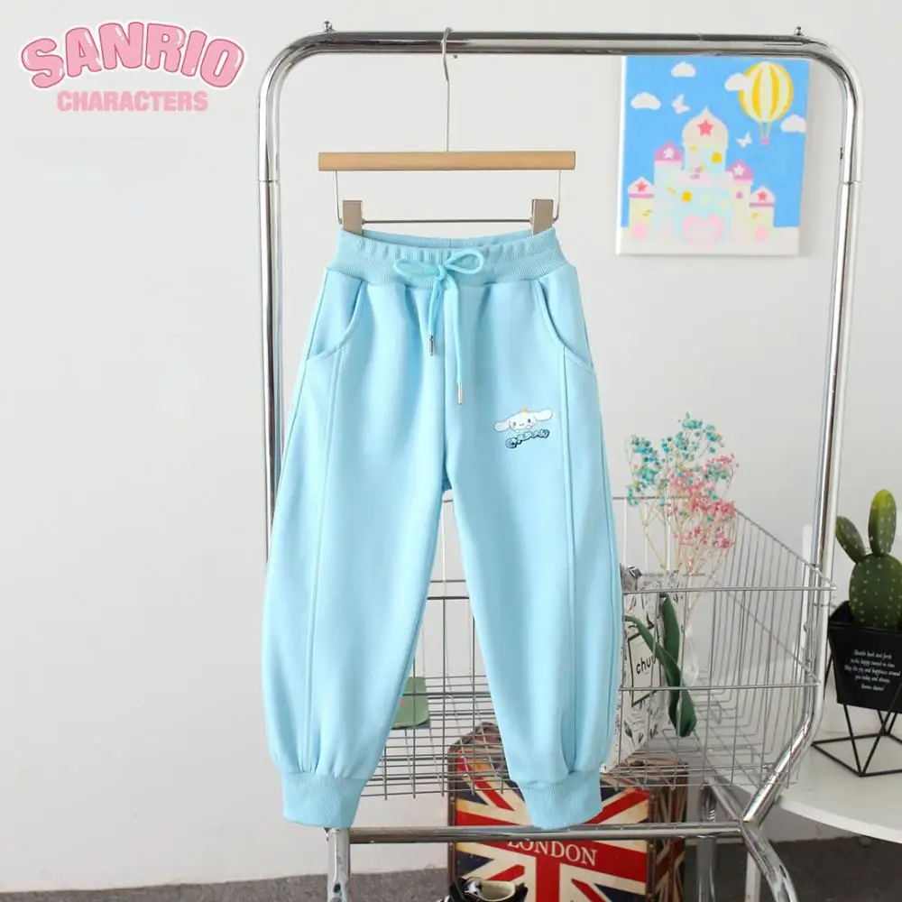 Kawaii Sanrio Trousers Cinnamoroll Boy Casual Pants Sweatpants Cotton Anime Cute Fashion Casual Spring Autumn Children Clothing
Kawaii Sanrio Trousers Cinnamoroll Boy Casual Pants Sweatpants Cotton Anime Cute Fashion Casual Spring Autumn Children Clothing