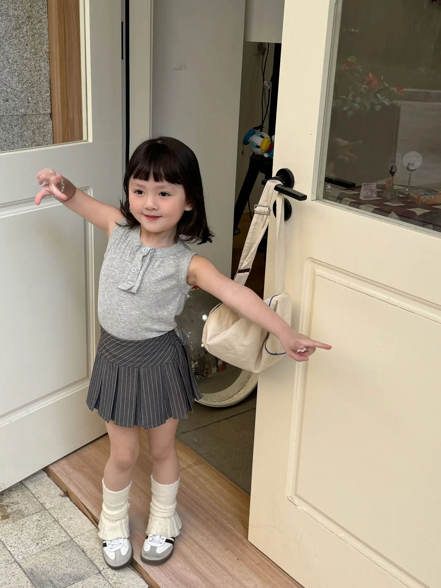 2025 Summer New Children Sleeveless T Shirts Girls Solid Casual Vest Thin Cotton Baby Girl Striped Sling Tops Kids Clothes 17 S0bcfcbb32fe7436fb1a84cd3bd3d2893c