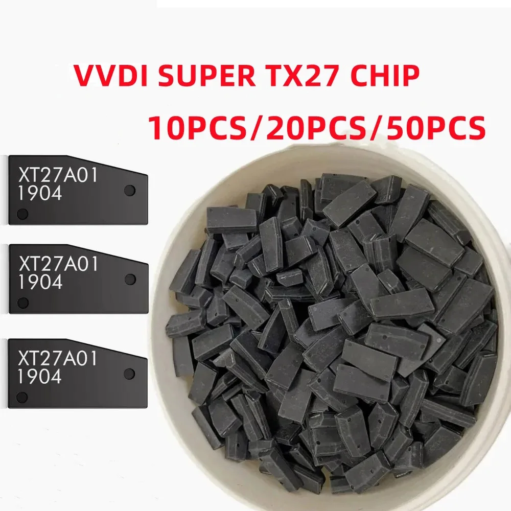 

VVDI Super Chip Transponder XT27A XT27A01 Super Chip For ID46/40/43/4D/8C/8A/T3/47 for VVDI Mini Key Tool 10pcs 20pcs 50pcs