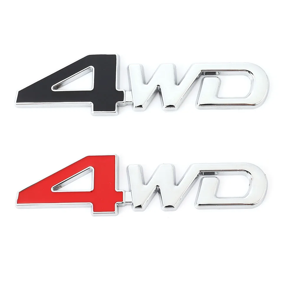 

3D 4X4 OFF ROAD 4WD Car Stickers Emblem Badge Decal for BMW Audi CHEVROLET Ford Focus Jeep Nissan Ford Toyota Honda Car Styling