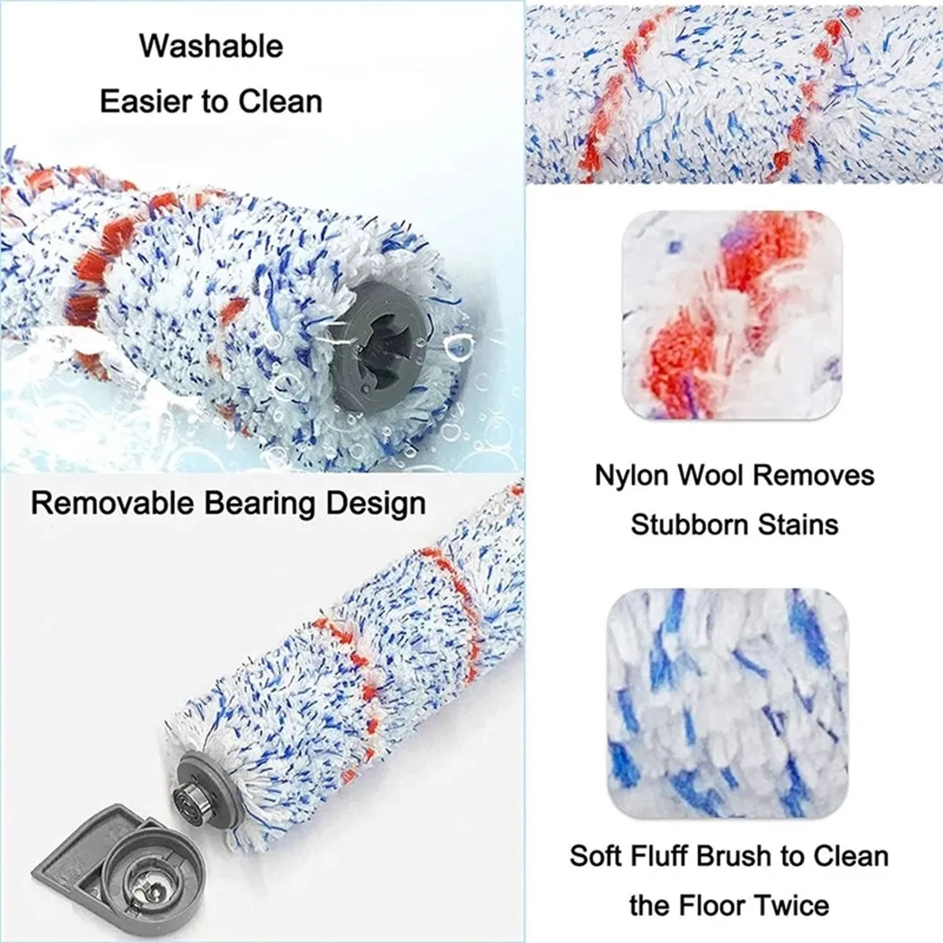 1* Cleaning Brush Brush Roller Filter 1* Roller Brush 2* Sponge Filter Sponges For Tineco IFloor Vacuum Cleaner Mop
1* Cleaning Brush Brush Roller Filter 1* Roller Brush 2* Sponge Filter Sponges For Tineco IFloor Vacuum Cleaner Mop