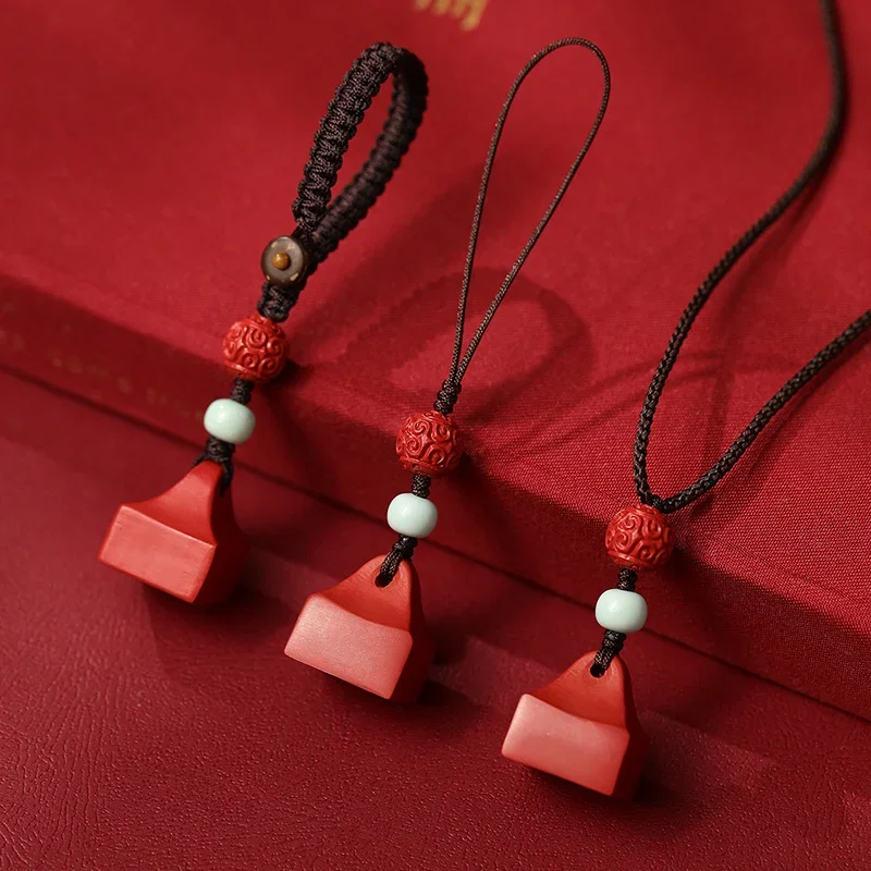 Mencheese Natural High Content Cinnabar Red Sand Seal Pendant Anti Mobile Phone Chain Keychain Pendant This Year of Life
Mencheese Natural High Content Cinnabar Red Sand Seal Pendant Anti Mobile Phone Chain Keychain Pendant This Year of Life