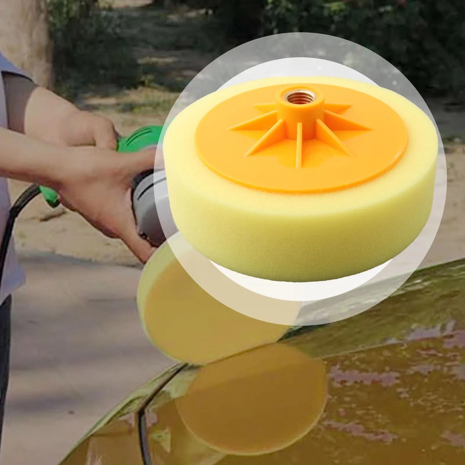 Efficient Compounding Polishing Pad Head 6inch Diameter M16 Thread Long lasting Sponge Foam Buffing Wheel for Car Hub
Efficient Compounding Polishing Pad Head 6inch Diameter M16 Thread Long lasting Sponge Foam Buffing Wheel for Car Hub
