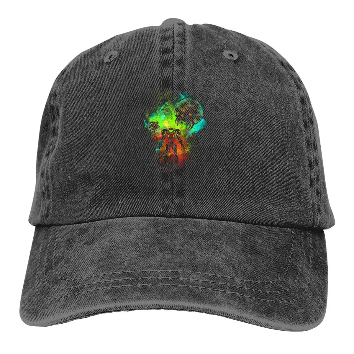 

Bounty Hunter of Space Baseball Caps Peaked Cap Super Metroid Sun Shade Cowboy Hats for Men Trucker Dad Hat