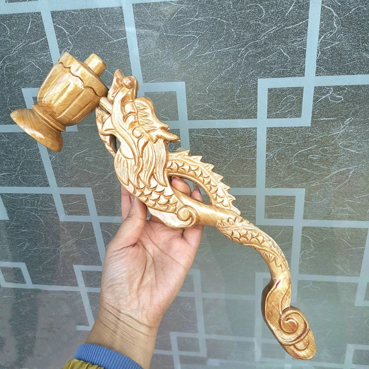 Taoist magic ware, solid wood incense burner, faucet stove, dragon handle, varnish stove, Taoist handicrafts
Taoist magic ware, solid wood incense burner, faucet stove, dragon handle, varnish stove, Taoist handicrafts