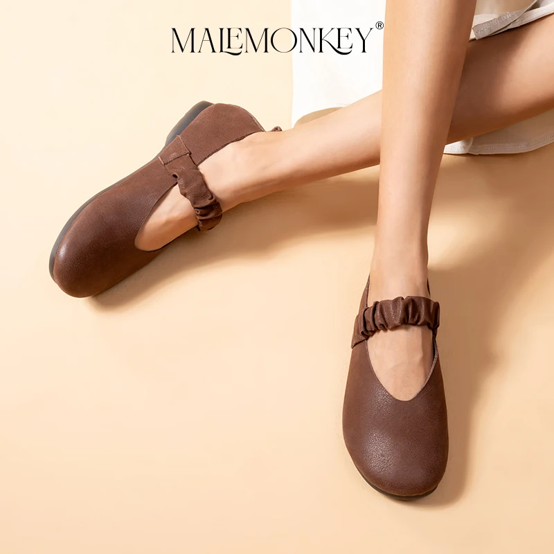 Genuine Leather Loafers Women luxury Penny Shoes 2023 Spring High Quality Round Toe Slip On Ladies Comfortable Flats Handmade
Genuine Leather Loafers Women luxury Penny Shoes 2023 Spring High Quality Round Toe Slip On Ladies Comfortable Flats Handmade