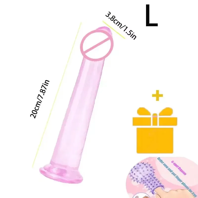 Women Realistic Fake Dick Penis Realistic Transparent Dildo for With Strong Suction Cup Hands-Free Adult Sex Toy Dick Big Dildo Women Realistic Fake Dick Penis Realistic Transparent Dildo for With Strong Suction Cup Hands-Free Adult Sex Toy Dick Big Dildo
