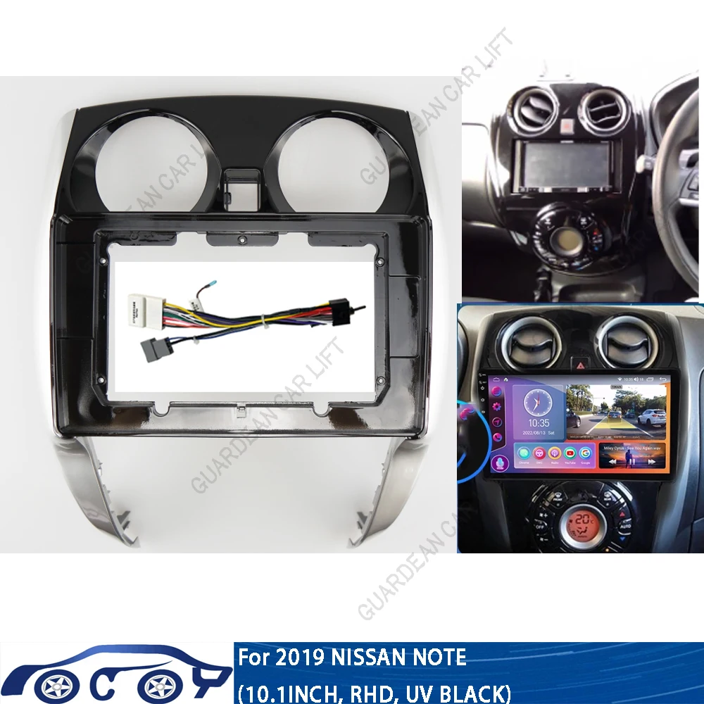 For 2019 NISSAN NOTE (10.1INCH, RHD, UV BLACK) Car Radio Fascias Android GPS MP5 Stereo Player 2 Din Head Unit Panel Dash Frame
For 2019 NISSAN NOTE (10.1INCH, RHD, UV BLACK) Car Radio Fascias Android GPS MP5 Stereo Player 2 Din Head Unit Panel Dash Frame