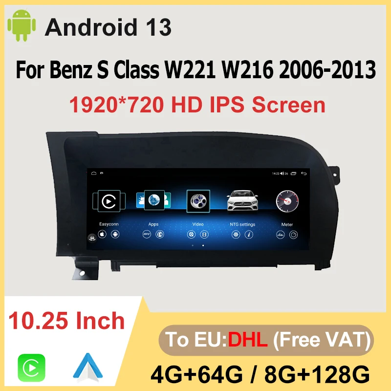Автомобильный мультимедийный плеер на Android 10,25, автомобильный мультимедийный плеер для Mercedes Benz S Class W221 W216 с GPS, радио, видео, 4G, 128 дюйма, 8 ГБ + Гб, по заводской цене
Автомобильный мультимедийный плеер на Android 10,25, автомобильный мультимедийный плеер для Mercedes Benz S Class W221 W216 с GPS, радио, видео, 4G, 128 дюйма, 8 ГБ + Гб, по заводской цене