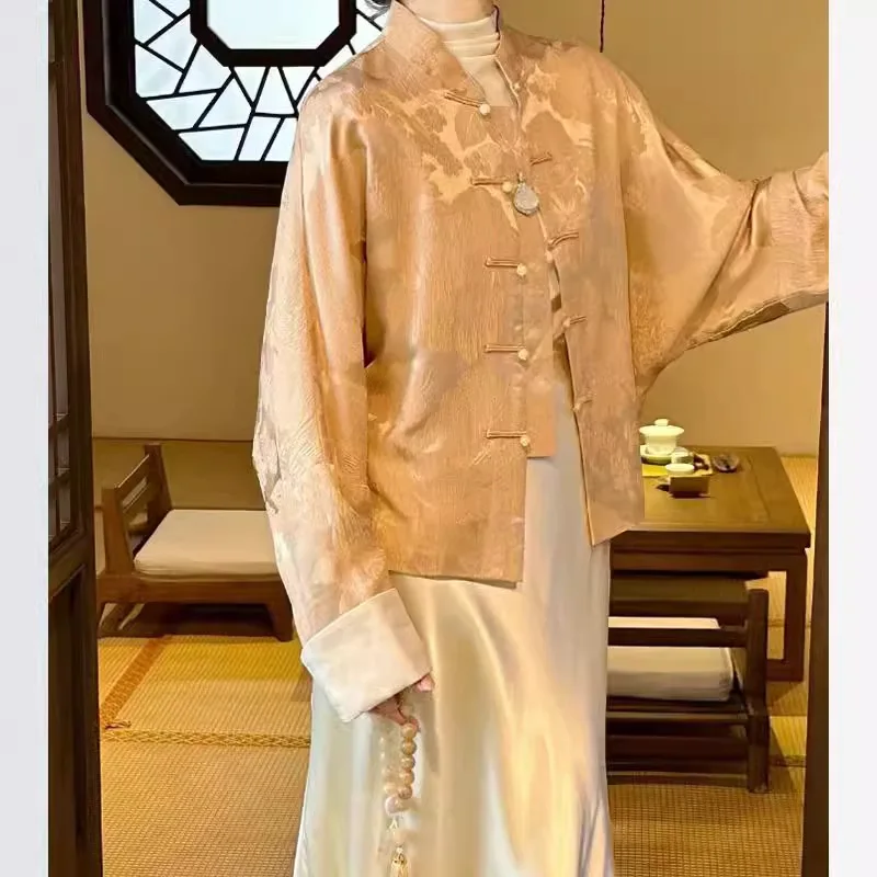 

New Chinese And ExquisitE Coat With Zen Style, Gentle TemperamenT, Niche Design, HigH-end Feeling, Early Spring Women's Clothing