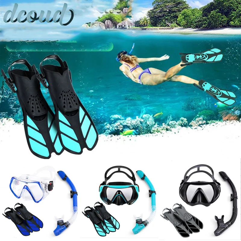 New Professional Snorkel Diving Mask and Goggles Diving Swimming Tube Flippers Set Adult Unisex
New Professional Snorkel Diving Mask and Goggles Diving Swimming Tube Flippers Set Adult Unisex