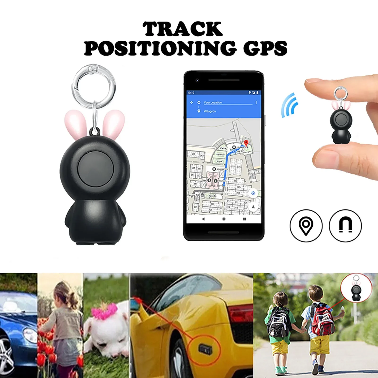 

Мини Смарт-GPS-трекер, локатор для ключей, беспроводной Bluetooth датчик защиты от потери, для детей, домашних животных, собак, велосипедов, автомобилей