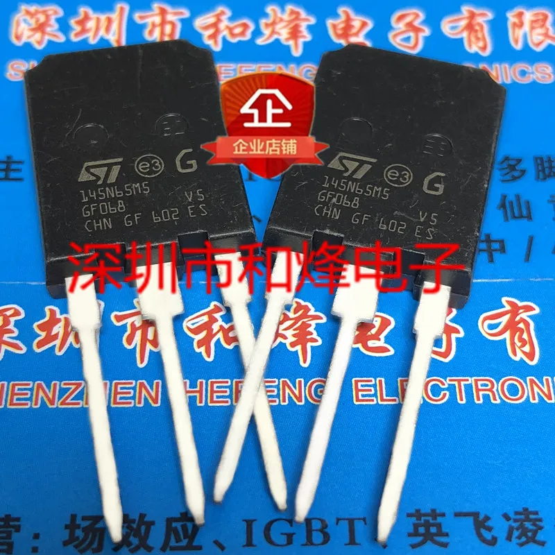 5 pieces STY145N65M5 145N65M5 TO-247-3 650V 138A
5 pieces STY145N65M5 145N65M5 TO-247-3 650V 138A