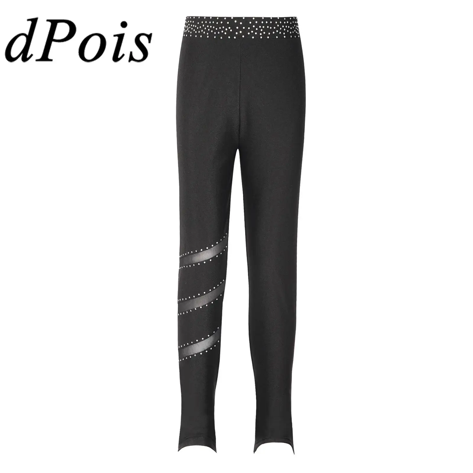 Kids Ballet Gymnastics Pants For Girls Children Elastic Waistband Trousers Rhinestones Teens Dancing Figure Skating Leggings
Kids Ballet Gymnastics Pants For Girls Children Elastic Waistband Trousers Rhinestones Teens Dancing Figure Skating Leggings