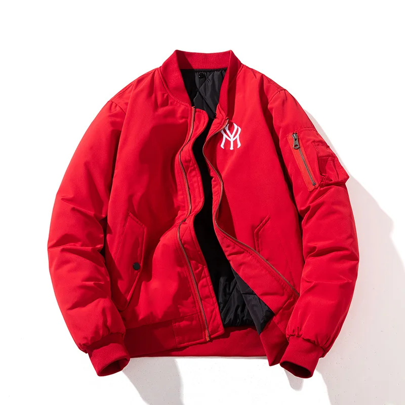 Men's bomber jacket Fashion Jacket with Detachable Hat and Letter Embroidery for Spring, Autumn, Winter varsity women
Men's bomber jacket Fashion Jacket with Detachable Hat and Letter Embroidery for Spring, Autumn, Winter varsity women