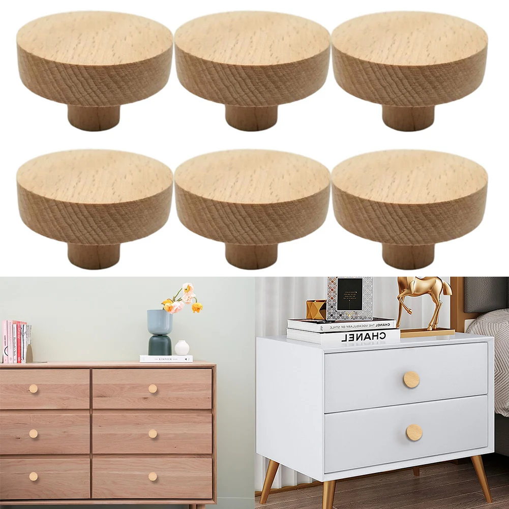10pcs Natural Wood Knobs For Wardrobe Cabinet Cupboard Bedroom Other Cabinet Renovation Home Improvement Hardware Accessories
10pcs Natural Wood Knobs For Wardrobe Cabinet Cupboard Bedroom Other Cabinet Renovation Home Improvement Hardware Accessories