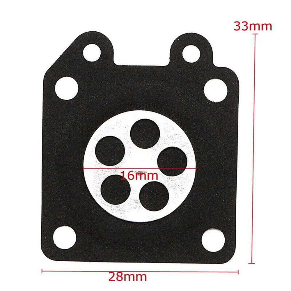 High Quality Diaphragms Carb Repair Kit Chainsaw 1.1*1.3inches 20x 28*33mm Accessories For Lawnmower Part
High Quality Diaphragms Carb Repair Kit Chainsaw 1.1*1.3inches 20x 28*33mm Accessories For Lawnmower Part