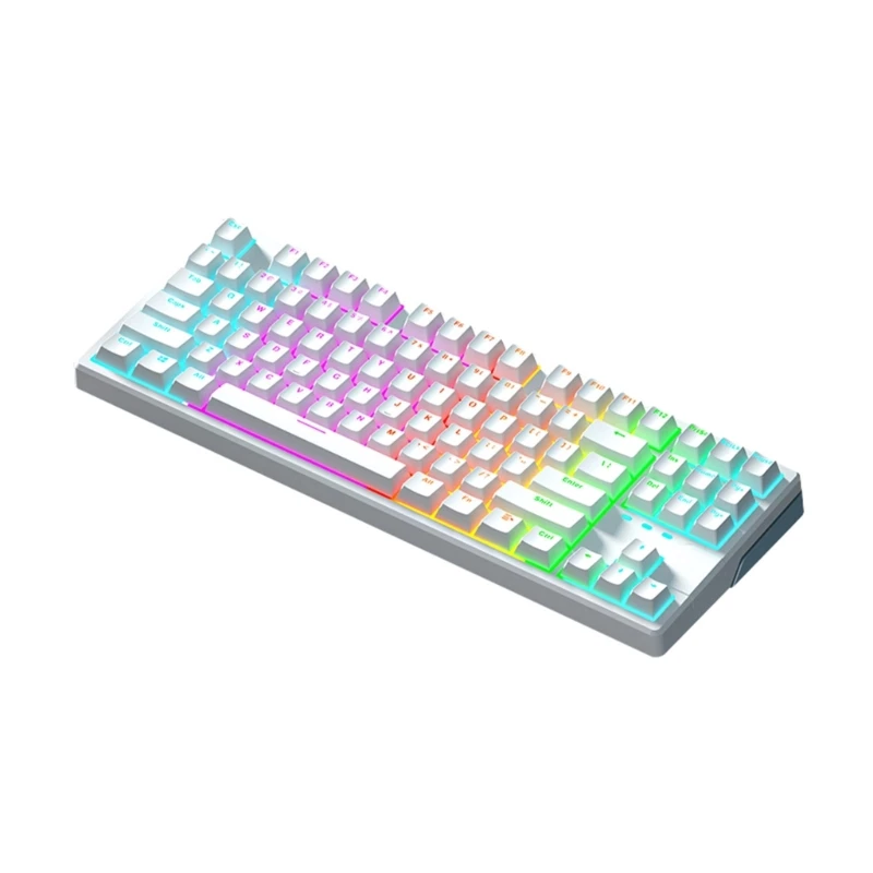E5BA Mini Gaming Keyboard RGB 87 Keys Wired- Keyboard Hot Swap PBT-Keycap GASKET Structure 11 Light Effects for Win iOS-
E5BA Mini Gaming Keyboard RGB 87 Keys Wired- Keyboard Hot Swap PBT-Keycap GASKET Structure 11 Light Effects for Win iOS-