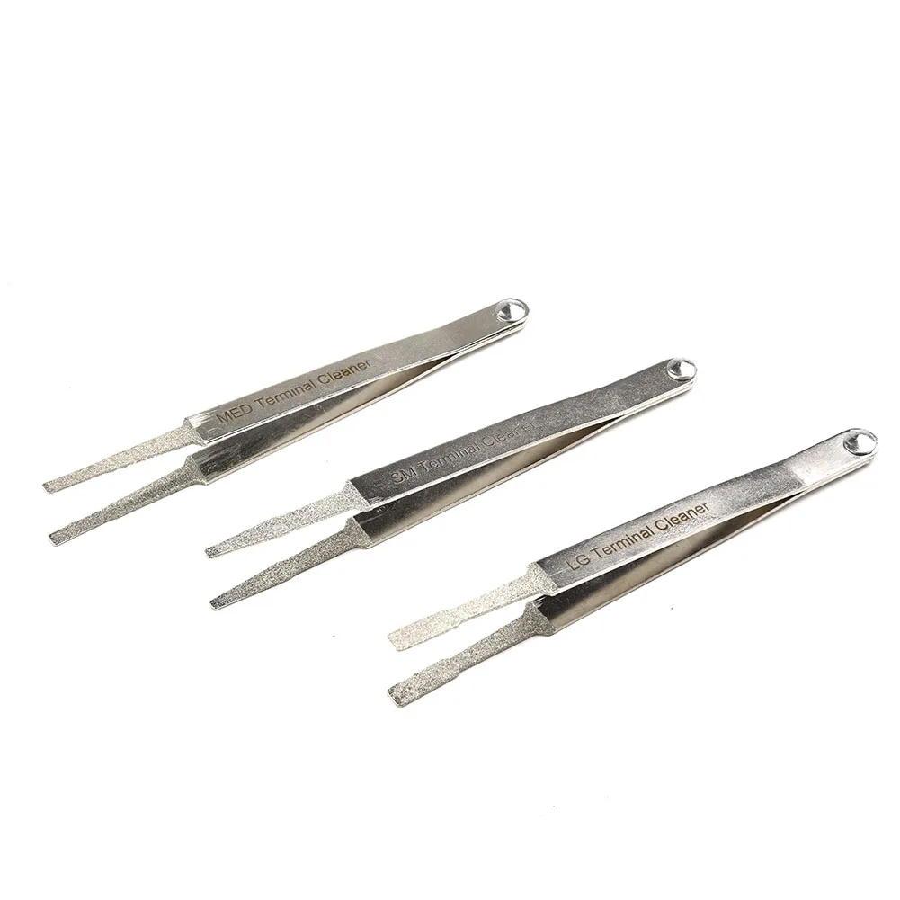 For Spade Terminals Cleaning Tool Tweezer For Cleaning Flat Remove Corrosion,Extend Harness Life Set Spade 3pcs High Quality
For Spade Terminals Cleaning Tool Tweezer For Cleaning Flat Remove Corrosion,Extend Harness Life Set Spade 3pcs High Quality
