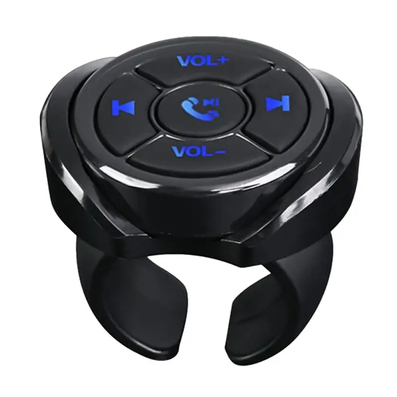 

Wireless Remote For Steering Wheel Phone Remote Radio Controller Selfie Control Music Play Steering Wheel Car Remote Button