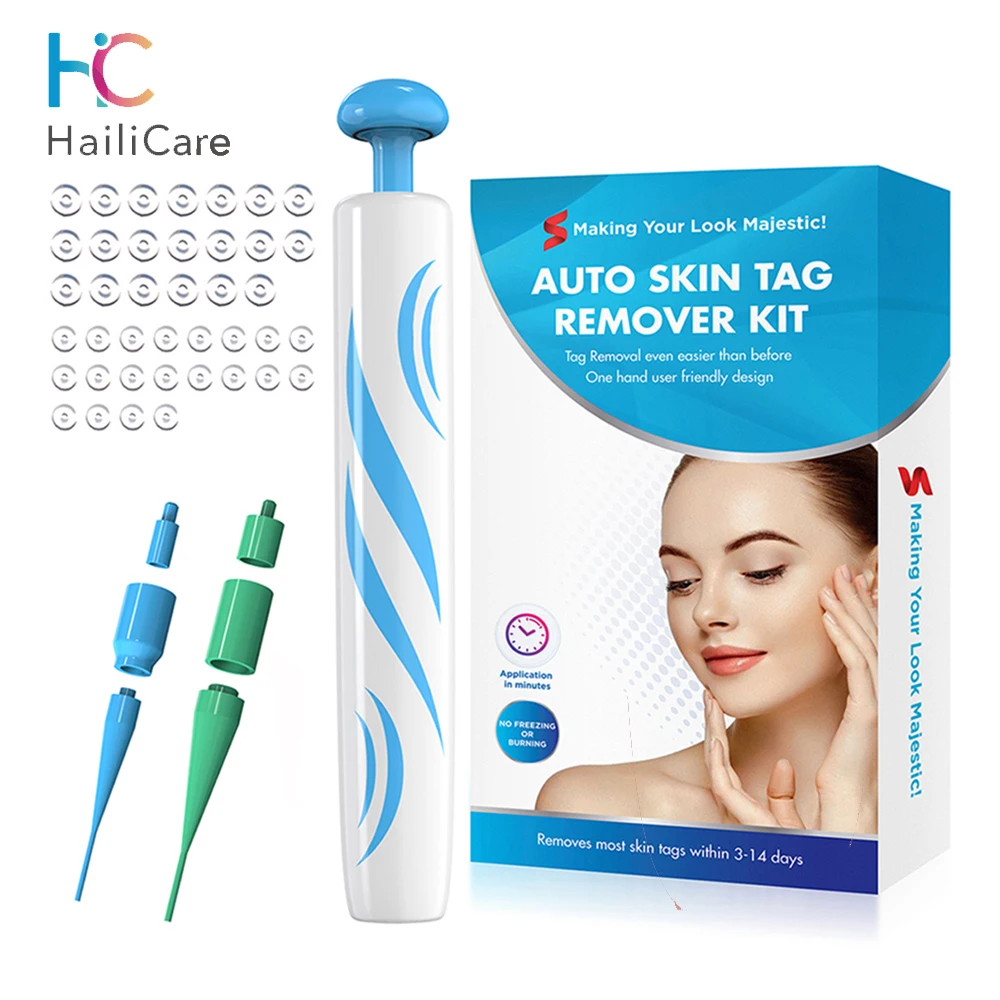 Skin Tag Remover Pen Painless Wart Mole Remover Skin Tag Removal Kit with Cleansing Swabs Face Care Home Use Beauty Devices 
Skin Tag Remover Pen Painless Wart Mole Remover Skin Tag Removal Kit with Cleansing Swabs Face Care Home Use Beauty Devices