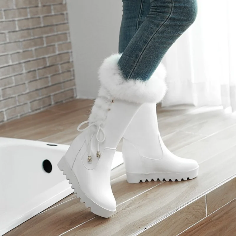 2023 Winter Warm Fur Knee High Heel Boots Women's Snow Boots High Heel Lace Women's Shoes Thigh High Heel Boots 43
2023 Winter Warm Fur Knee High Heel Boots Women's Snow Boots High Heel Lace Women's Shoes Thigh High Heel Boots 43