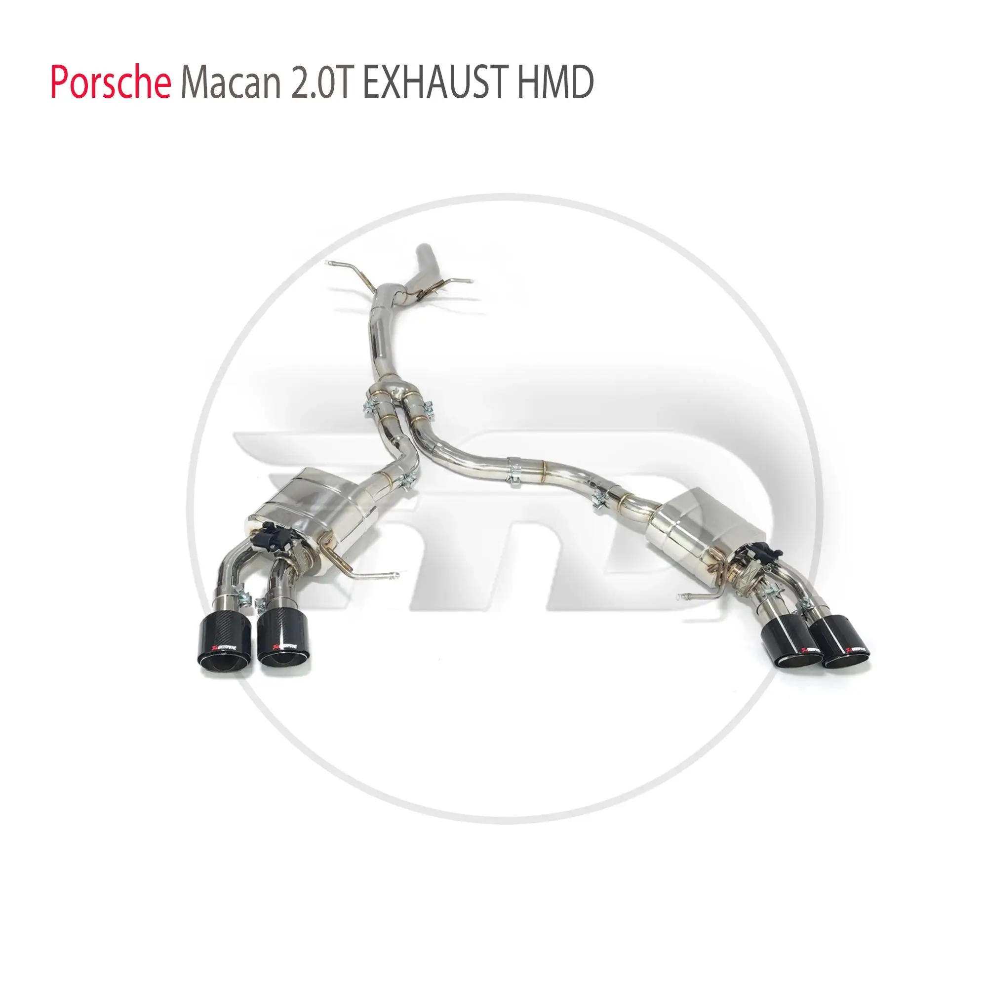 

HMD Stainless Steel Exhaust System Performance Catback for Porsche Macan 2.0T 95B Auto Electronic Valve Muffler