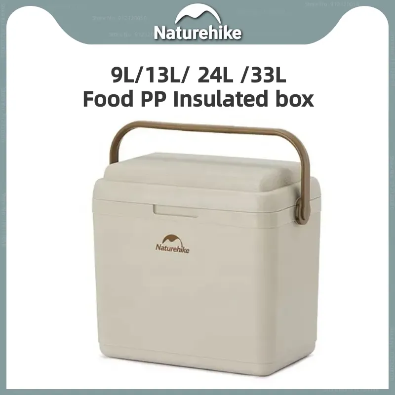 Naturehike 9L/13L/ 24L /33L PP Insulated Box Food Fresh Cooler Outdoor Camping Picnic Portable Antibacterial 24H Insulated Box
Naturehike 9L/13L/ 24L /33L PP Insulated Box Food Fresh Cooler Outdoor Camping Picnic Portable Antibacterial 24H Insulated Box