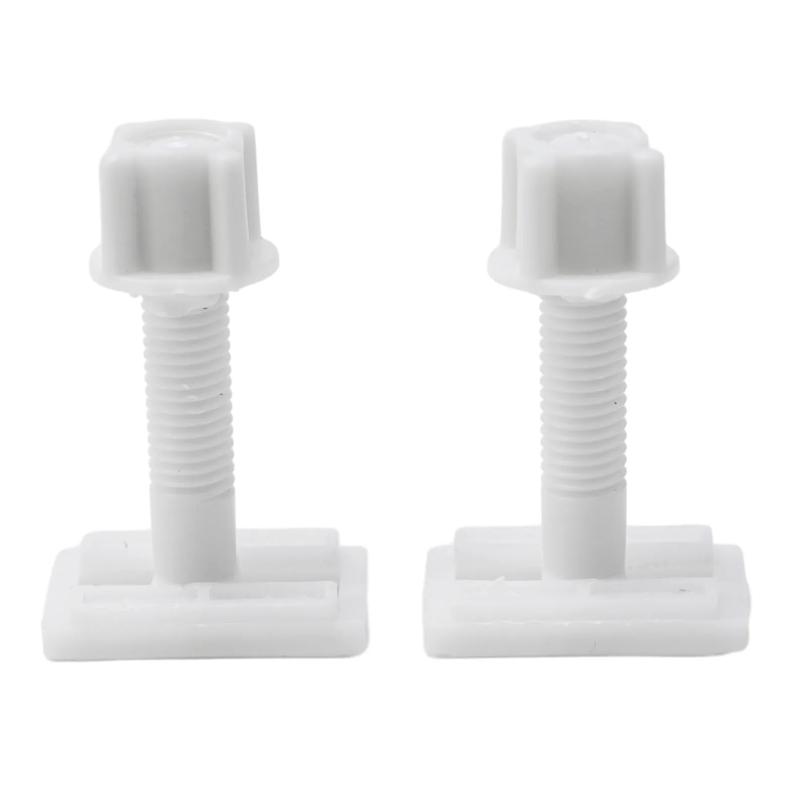 Useful Durable Bathroom Toilet Hinge Screws Plastic Bolts Tools 2*Sliding Plates 2*Washers Plastic Replacement
Useful Durable Bathroom Toilet Hinge Screws Plastic Bolts Tools 2*Sliding Plates 2*Washers Plastic Replacement